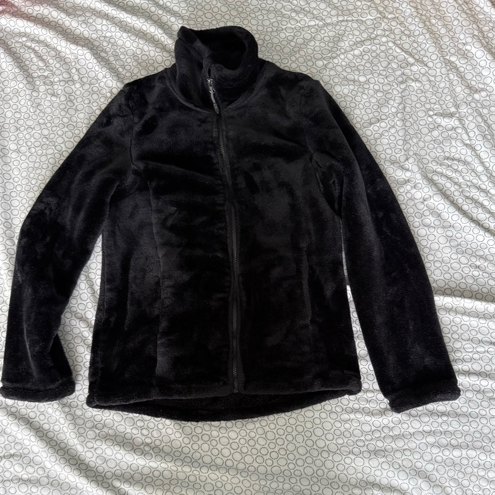 32 Degrees Women's Black Teddy Jacket